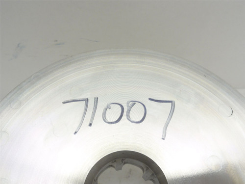 Alfa Laval 71007; Splined Shaft Pump Impellor; SS; 8-5/8"OD