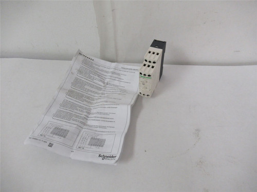 Schneider RE7CV11BU; Timer Relay Flashing110-240VAC 24VAC/DC