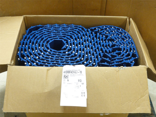 Intralox A1D8BFACH4LT-18; Series 800 Conveyor Belt 18"w x25'L