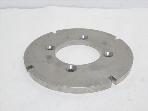 Bizerba 65480463800; Scale Plate; SS; 2-5/16"ID x 5-5/16"OD