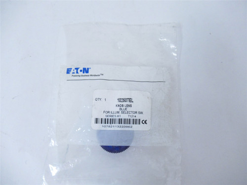 Eaton 10250TEL; Knob - Selector Switch; Illuminated; Blue