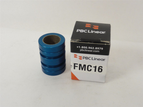 PBC Linear FMC16; Linear Bearing; 16mm ID; 26mm OD; 36mm L