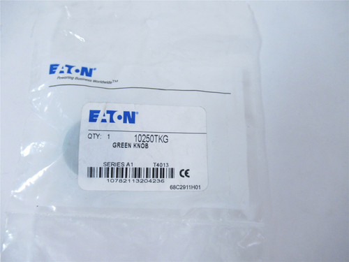 Eaton 10250TKG; Knob - 30.5 mm; Non Illuminated; Green