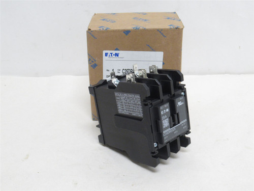 Eaton C25DRD325B; Contactor 25A; 3P; 600V; Coil: 240VAC