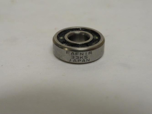 Fafnir 33K5; Ball Bearing 0.1875"ID x 0.5" OD x 0.156" Wide