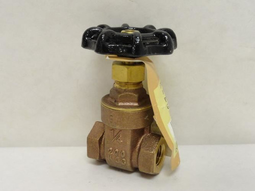 SCI 171 8501C; Premium Bronze Gate Valve 1/4FNPT; 200WOG