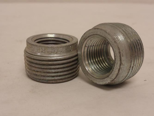 Appleton O-Z/G RB 1-1/2; Lot-2 Rigid Conduit Reducer; 1" to 1/2"