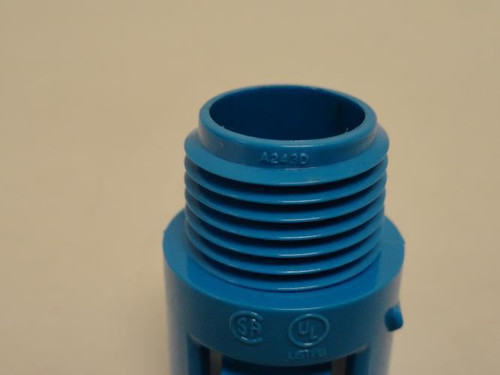 T&B A243D-5; Lot-5; Threaded Male Adapter; ENT; Size: 1/2"