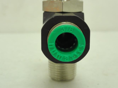 Numatics 3FPRN12; Flow Control Valve 3/8" NPT to 3/8" (# 6) Tube