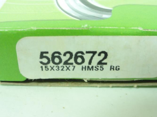 SKF 562672; Oil Seal; 15mmID x 32mmOD x 7mmW