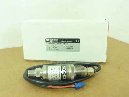 Noshok 100-1-5-2-1-2-6; Pressure Transmitter; 1-5PSI; 10-30VDC