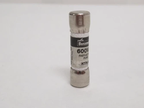 Bussmann KTK-6; Fast Acting Midget Fuse; 6A; 600VAC