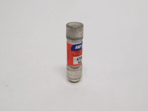 Ferrazz ATDR8; Time Delay Fuse; 8A; 600VAC; 300VDC; Class CC