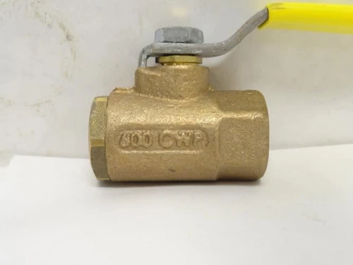 Dixon BBV150; Bronze Inline Ball Valve; 1/2FNPT; 600CWP