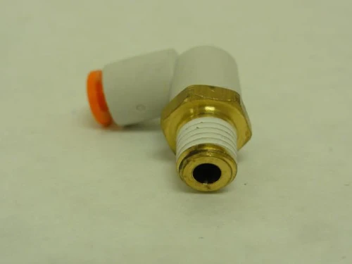 SMC KQ2L01-33S; Lot-3; Male Elbow; 90Deg; Size: 1/8"