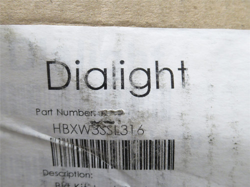 Dialight HBXW3SSL316; High Bay Fixture SS-316 NO HARDWARE