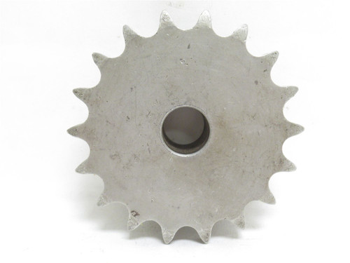 Martin 40B18SS x 5/8; Sprocket #40; 18 Teeth 5/8"ID No Key Way