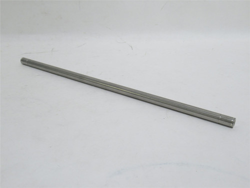 Marel 4267003; Nose Roller Shaft; SS; 10mmOD x 12-3/8" Long