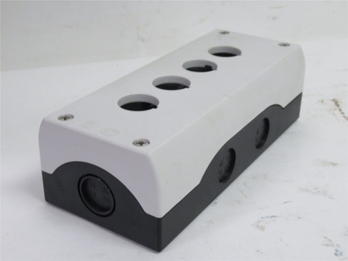 Moeller M22-I4; Pushbutton Enclosure; 4-Way; Grey RAL7035