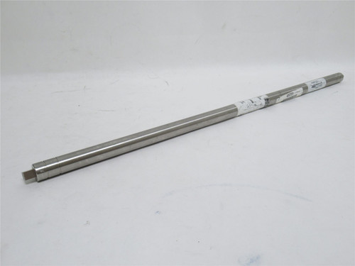 Marel 4267231; Aksel Shaft; SS; 17mmOD x 20-3/8" Face Width