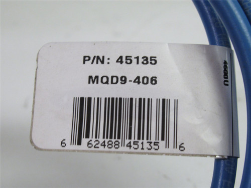 Banner MQD9-406; Quick Disconnect Cable; 4-Pin; 6.5'L; 2-Wire