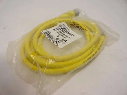 Woodhead 804000D01M0201; Cordset 4P Female Straight; 2M; 22-4