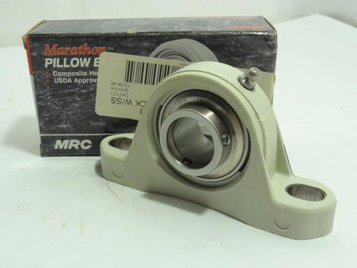 MRC CPB25SSG; Pillow Block Bearing; 25mm; 2-Bolt