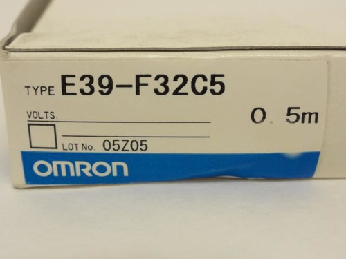 Omron E39-F32C5; Box-2 Sensor Cable Armor/Shields SS; 1/2m Long