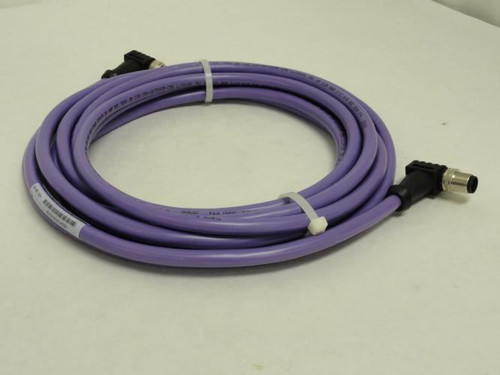 TURCK U7799-5; Eurofast Network Cable; 5m Long; Male/Female