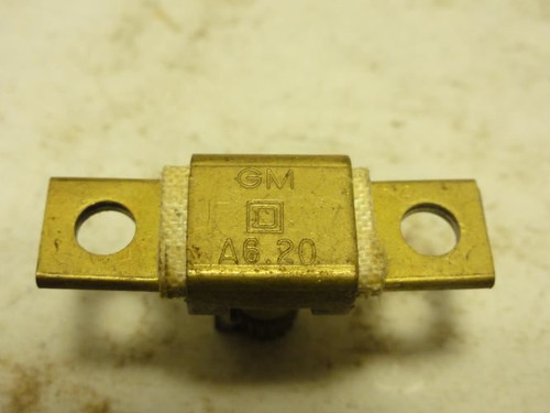 Square D A6.20; Overload Thermal Unit; 4.33-4.90A