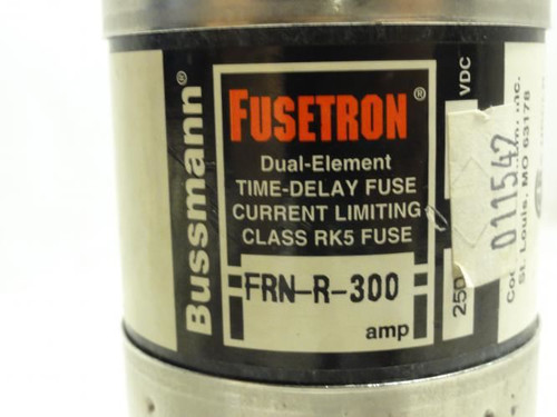 Bussmann FRN-R-300-K34; Time Delay Fuse K34; 300A; 250VAC/DC
