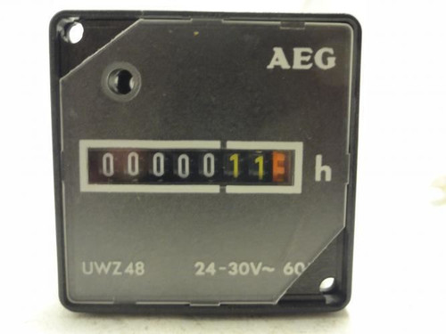 AEG UWZ48; Hour Counter; 7-Digit; 24-30V