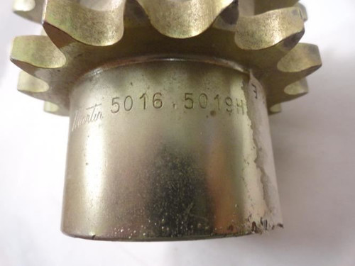Martin 5016/5019H-2; Dual Sprocket # 50; 2"ID