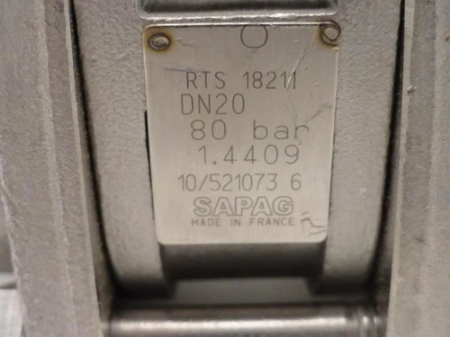 Sapag RTS 18211; Ball Valve 3./4" NPT