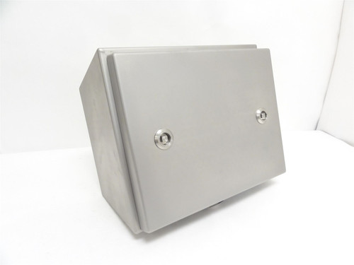 Marel 3486751; Stainless Steel Enclosure 12"L x 9-7/8"W x 7"D