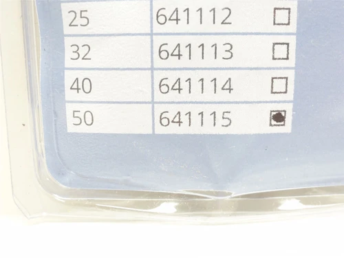 Burkert 641115; Graphite Fluid Control Seal; Size: 50mm/DN50