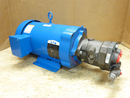 Eaton PVQ13-A2R-SE3S-20-CG-30-S46; Hydraulic Pump W/Motor