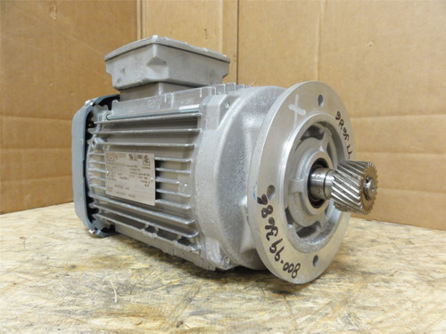 SEW DRN90L4/FG; AC Motor; 2HP; 230/460V; 1800RPM; 3PH; 60HZ