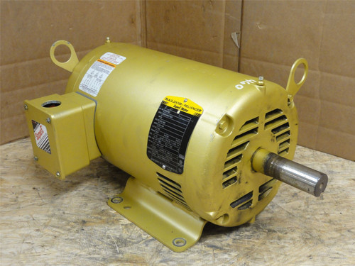 Baldor EM3218T; AC Motor; 5HP; 230/460V; 1750RPM; 3Ph; 60Hz