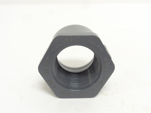 Spears 838-168; Lot-2; Hex Reducer; 1-1/4 Spigot x 1NPT
