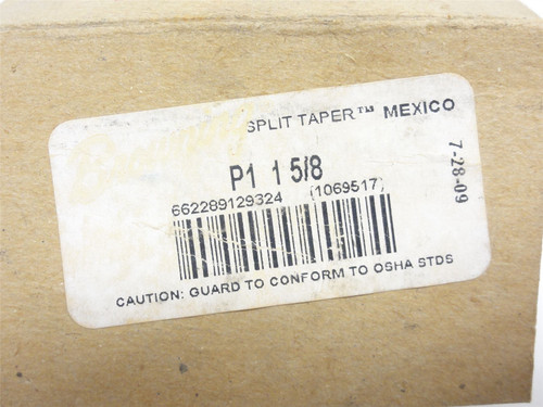 Browning P1 1-5/8; Split Taper Bushing 1-5/8'' ID x 3" Flange