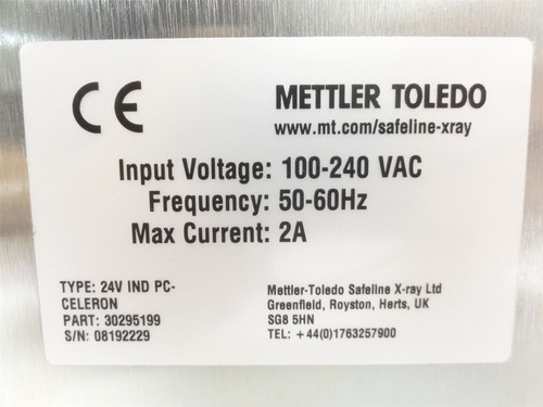 Mettler-Toledo 30295199; Flex Power Supply Module; 100-240VAC