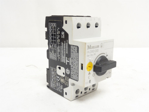 Moeller PKZM0-0.63; Manual Motor Starter 0.40-0.63A; 3P; 600V