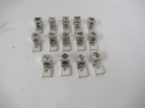 Blackburn ADR11; Lot-14 Barrel Lug 1/0 AWG; 1/4"stud