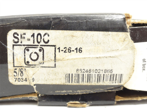 Sealmaster SF-10C; Flange Bearing; 5/8"ID; 4-Bolt