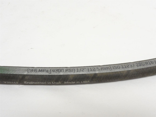 Cat Trucks 94A3935105; Hydraulic Hose; 1/2 JIC; 21-1/2" Length