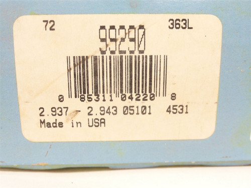 SKF 99290; Thin Wall Speedi-Sleeve; 2-15/16"ID x 1/2" Wide