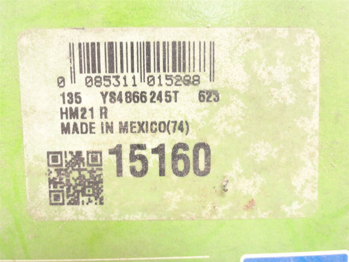 SKF 15160; Solid Grease Seal 1-1/2"ID x 2-1/2"OD x 1/4" Width