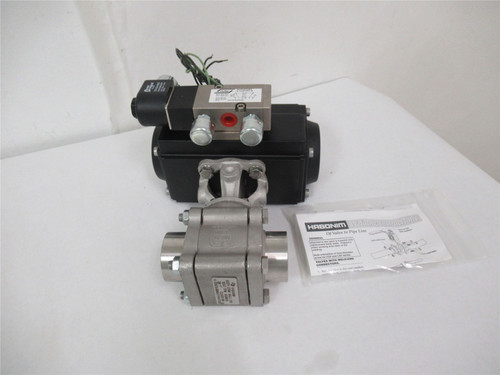Harbonim 10AB47X-6666AT/SW-P250;  Actuated Ball Valve 1" Port