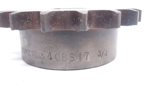 Martin 40BS17-3/4; Sprocket #40; 17 Teeth; 3/4"ID